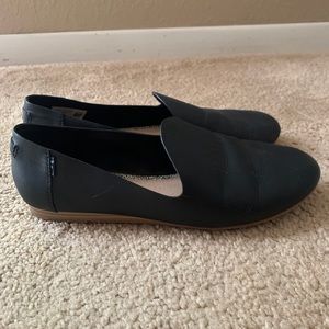 TOMS Black Loafers